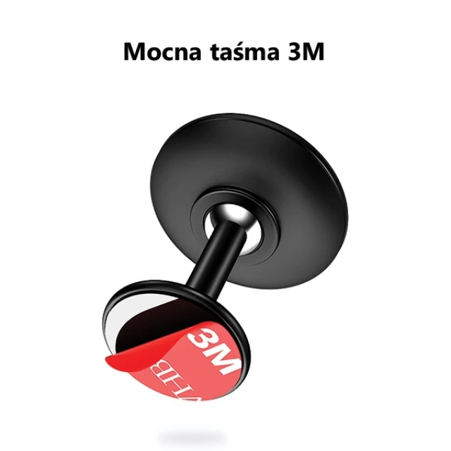 Автотримач Usams магнітний на кокпіт Black (ZJ49ZJ01)