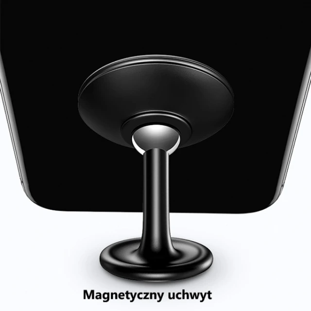 Автотримач Usams магнітний на кокпіт Black (ZJ49ZJ01)