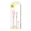 Кабель Usams US-SJ360 U33 FC USB-A to Lightning 2A 1.2m Pink (SJ360USB03)