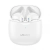 Бездротові навушники Usams IA04 TWS Bluetooth 5.0 White (BHUIA02)