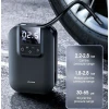 Автомобільний насос Usams ZB215 Mini Car Air Pump 5000mAh Black (CQBZB21501)