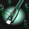 Кабель Usams US-SJ518 Smart Power-off PD USB-C to Lightning 20W 1.2m Dark Green (SJ518USB02)