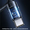 Кабель Usams US-SJ526 U71 PD | FC USB-C to USB-C 100W 3m Black (SJ526USB01)