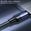 Кабель Usams US-SJ526 U71 PD | FC USB-C to USB-C 100W 3m Black (SJ526USB01)