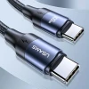 Кабель Usams US-SJ526 U71 PD | FC USB-C to USB-C 100W 3m Black (SJ526USB01)