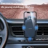Автотримач Usams ZJ063 Car Center Console Retractable Black (ZJ063ZJ01)