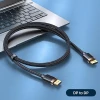 Кабель Usams US-SJ531 U74 DisplayPort 4K 1.4 HD 2m Black (SJ531HD01)