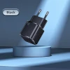 Сетевое зарядное устройство Usams US-CC148 T45 mini PD 30W USB-C Black (CC148TC01)