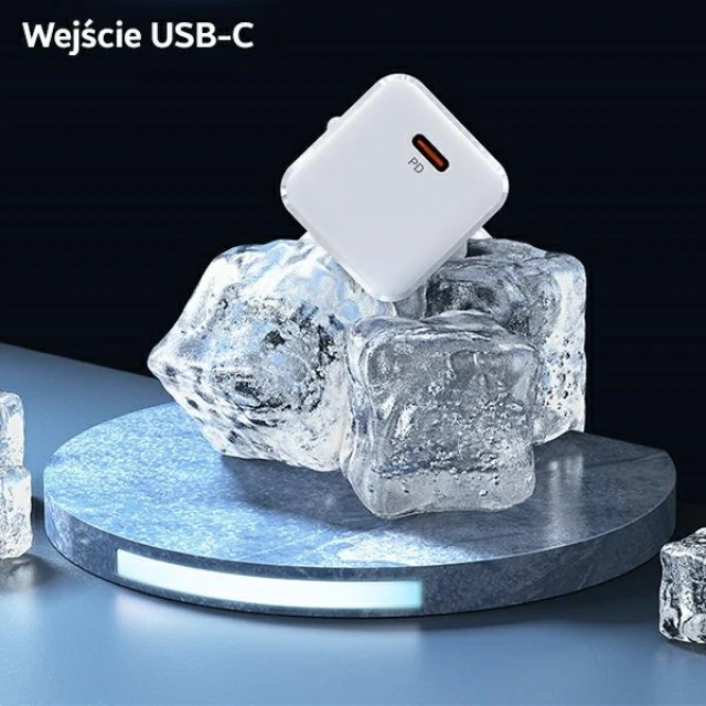 Сетевое зарядное устройство Usams US-CC148 T45 mini PD 30W USB-C Black (CC148TC01)