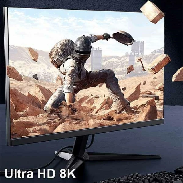 Кабель Usams US-SJ533 U75 DisplayPort 8K 1.4 HD 3m Black (SJ533DP01)