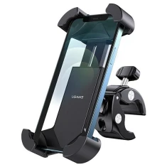 Тримач на кермо для смартфона Usams ZJ064 Cycling Shockproof Phone Holder Black (ZJ064ZJ01)