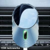 Автотримач з функцією бездротової зарядки Usams CD170 15W Magnetic Car Wireless Charging Grey (CD170DZ01)
