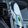 Автотримач з функцією бездротової зарядки Usams CD170 15W Magnetic Car Wireless Charging Grey (CD170DZ01)
