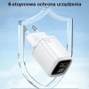 Мережевий зарядний пристрій Usams US-CC152 T46 PD/QC 33W USB-C | USB-A Black (CC152TC01)