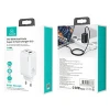 Сетевое зарядное устройство Usams US-CC153 T47 PD/QC 65W USB-C | USB-A White (CC153TC02)