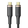 Кабель Usams US-SJ553 U72 PD Thunderbolt 3 USB-C to USB-C 100W 5A 80cm Black (SJ553USB01)