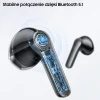 Бездротові навушники Usams XH Series Dual Mic TWS Bluetooth 5.1 Blue (BHUXH03)