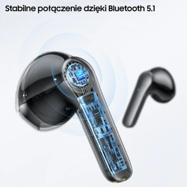 Бездротові навушники Usams XH Series Dual Mic TWS Bluetooth 5.1 Blue (BHUXH03)
