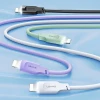 Кабель Usams US-SJ565 Lithe FC USB-A to Lightning 2.4A 1.2m Black (SJ565USB01)