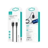 Кабель Usams US-SJ565 Lithe FC USB-A to Lightning 2.4A 1.2m Black (SJ565USB01)