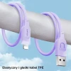 Кабель Usams US-SJ565 Lithe FC USB-A to Lightning 2.4A 1.2m Green (SJ565USB04)