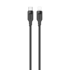 Кабель Usams US-SJ566 Lithe PD | FC USB-C to Lightning 20W 1.2m Black (SJ566USB01)