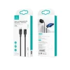 Кабель Usams US-SJ566 Lithe PD | FC USB-C to Lightning 20W 1.2m Black (SJ566USB01)