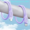 Кабель Usams US-SJ566 Lithe PD | FC USB-C to Lightning 20W 1.2m Green (SJ566USB04)