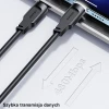Кабель Usams US-SJ566 Lithe PD | FC USB-C to Lightning 20W 1.2m Green (SJ566USB04)