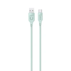 Кабель Usams US-SJ568 Lithe PD | FC PD | FC USB-A to USB-C 6A 1.2m Green (SJ568USB04)