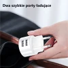 Мережевий зарядний пристрій Usams T20 2.1A 2xUSB-A White with USB-A to Lightning Cable (XTXLOGT1804)