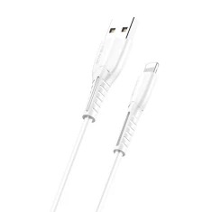 Кабель Usams US-SJ364 U35 FC USB-A to Lightning 2A 1m White (SJ364USB02)