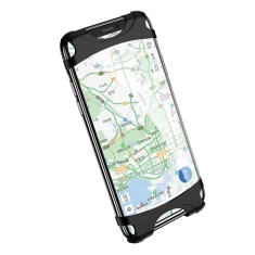 Тримач на кермо для смартфона Usams ZJ053 Bicycle Silicon Phone Holder Black (ZJ53ZJ01)