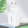 Мережевий зарядний пристрій Usams US-CC090 T24 2.1A 2xUSB-A White (CC90TC01)