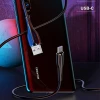Кабель Usams US-SJ376 U38 FC USB-A to USB-C 5A 1m Black (SJ376USB01)