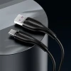 Кабель Usams US-SJ376 U38 FC USB-A to USB-C 5A 1m Black (SJ376USB01)