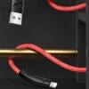 Кабель Usams US-SJ391 U41 FC USB-A to Lightning 2A 1m Red (SJ391USB02)