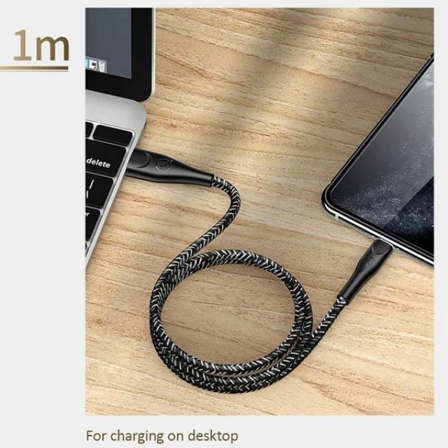 Кабель Usams US-SJ391 U41 FC USB-A to Lightning 2A 1m Red (SJ391USB02)