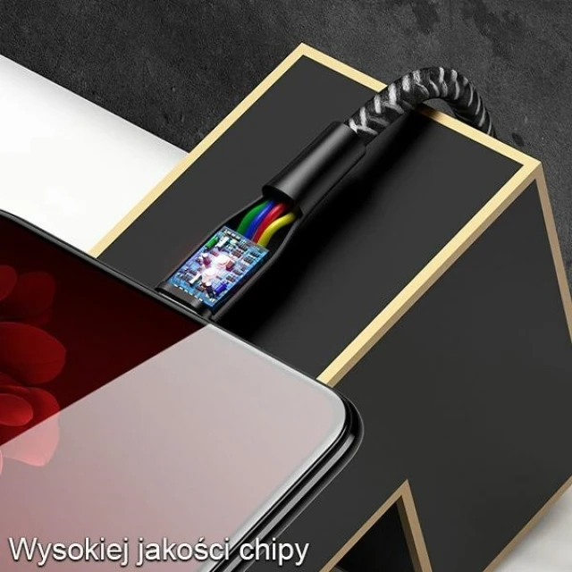 Кабель Usams US-SJ393 U41 FC USB-A to Micro-USB 2A 1m Red (SJ393USB02)