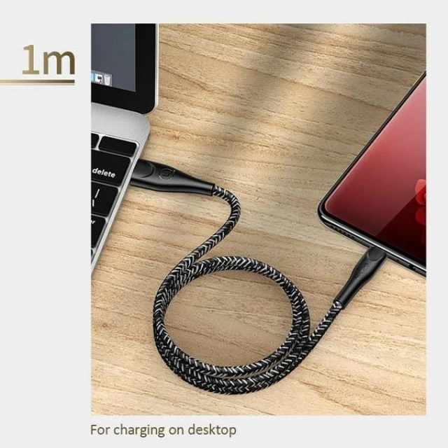 Кабель Usams US-SJ393 U41 FC USB-A to Micro-USB 2A 1m Red (SJ393USB02)