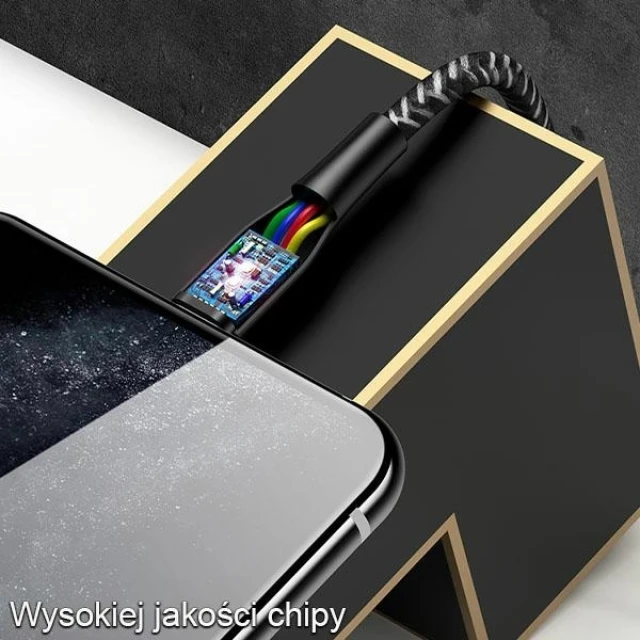 Кабель Usams US-SJ394 U41 FC USB-A to Lightning 2A 2m Red (SJ394USB02)