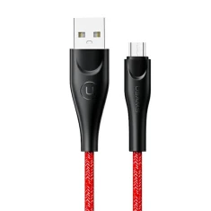 Кабель Usams US-SJ396 U41 FC USB-A to Micro-USB 2A 2m Red (SJ396USB02)