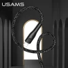 Кабель Usams US-SJ397 U41 FC USB-A to Lightning 2A 3m Black (SJ397USB01)