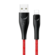 Кабель Usams US-SJ397 U41 FC USB-A to Lightning 2A 3m Red (SJ397USB02)