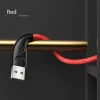 Кабель Usams US-SJ399 U41 FC USB-A to Micro-USB 2A 3m Red (SJ399USB02)