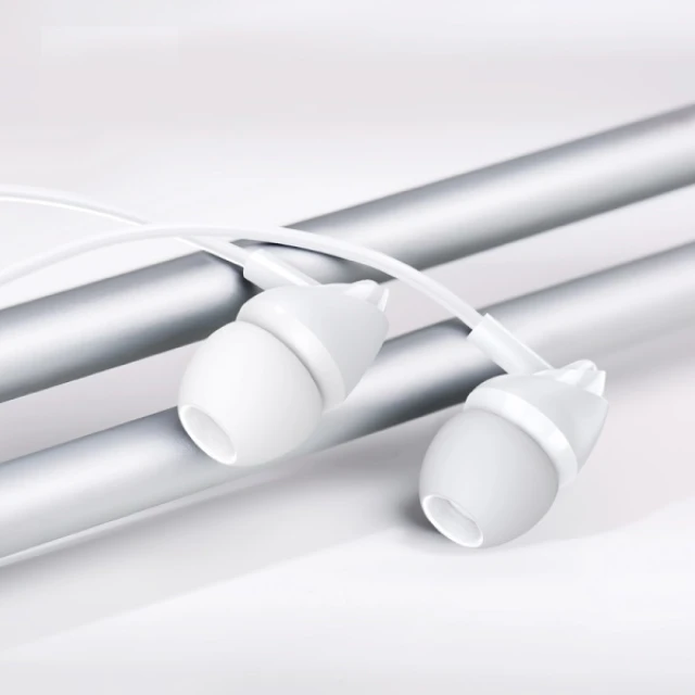 Навушники Usams EP-39 Stereo Earphones 3.5mm White (HSEP3902)