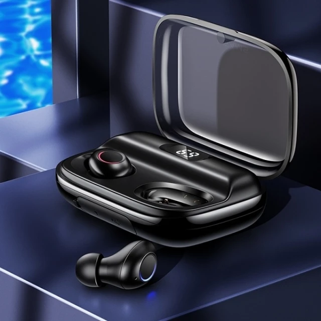 Бездротові навушники Usams YJ Series TWS Bluetooth 5.0 Black (BHUYJ01)