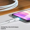 Кабель Usams US-SJ406 U43 PD | FC USB-C to Lightning 30W 1.2m Black (SJ406USB01)