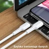 Кабель Usams US-SJ406 U43 PD | FC USB-C to Lightning 30W 1.2m Black (SJ406USB01)