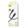 Кабель Usams US-SJ406 U43 PD | FC USB-C to Lightning 30W 1.2m Black (SJ406USB01)